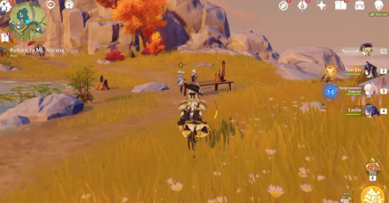 Genshin - A Cloud-Sea Appeal - Go Back to Mt Aocang