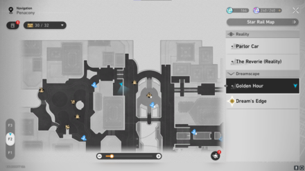 Honkai Star Rail -Lady Cash Map