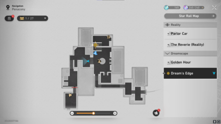 Honkai Star Rail -a strange statue map