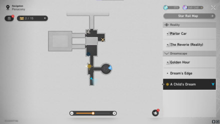 Honkai Star Rail -memories I map