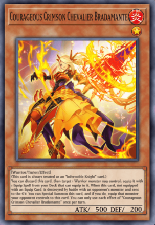 Courageous Crimson Chevalier Bradamante