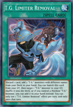 T.G. Limiter Removal