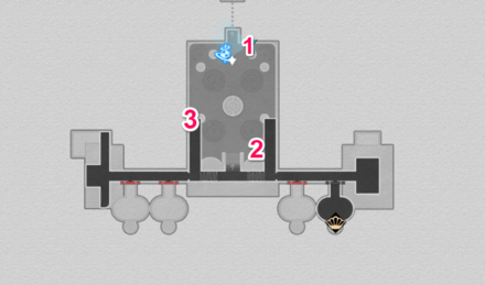 Honkai Star Rail -hero sticker map