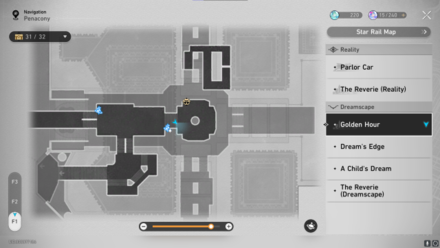 Honkai Star Rail -Cielo map