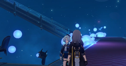Honkai Star Rail - Misha and Stairs