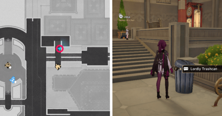 Honkai Star Rail - Golden Hour - Lordly Trashcan Challenge Location 2