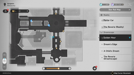 Honkai Star Rail -quinn map