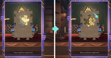 Honkai Star Rail - Drag and Rotate Puzzle Pieces