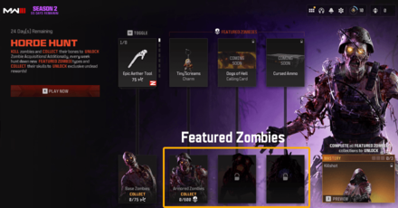 MW3 Season 3 - Horde Hunt Event