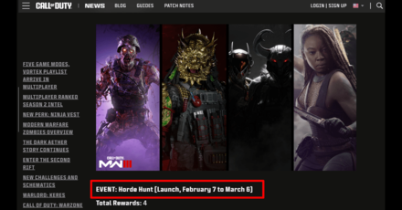 MW3 - Horde Hunt Blog Post