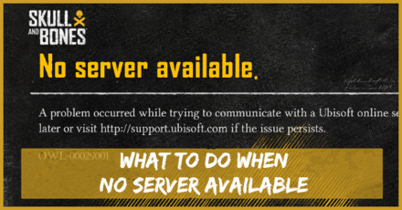 Skull and Bones What to Do When No Server Available