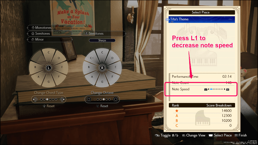 FF7 Rebirth - note speed