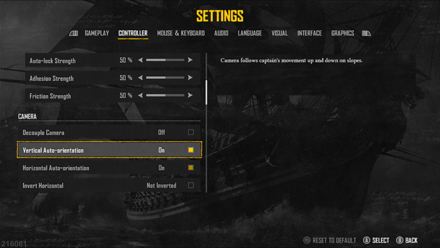 Skull and Bones - Enable Auto Orientation