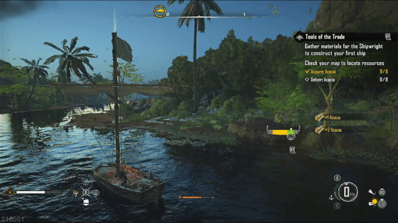 Skull and Bones - Harvest Mini Game