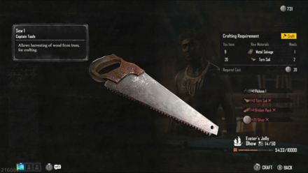 Skull and Bones - Saw Tool