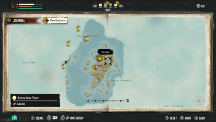 Skull and Bones - Resource Locations