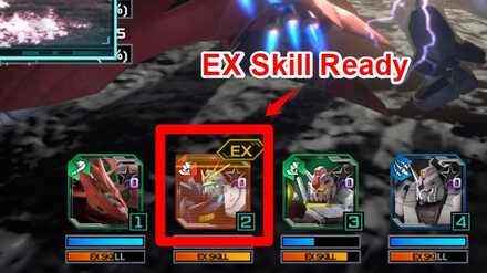 Using EX Skills - Mobile Suit Gundam U.C. Engage