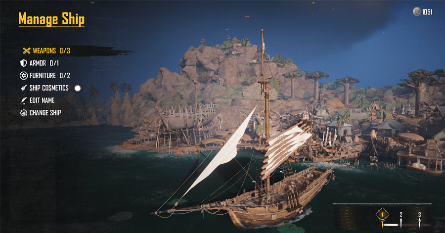 Skull and Bones - Manage Ship