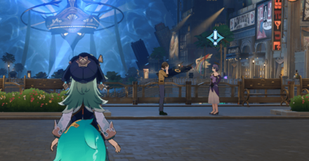 Honkai Star Rail - Adventure Mission NPC in Golden Hour