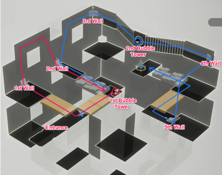 Honkai Star Rail - Dreamwalker Shallow Dreamscape Difficulty 2 - Full Map