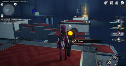 Honkai Star Rail - Dreamwalker Shallow Dreamscape Difficulty 2 - Step 1