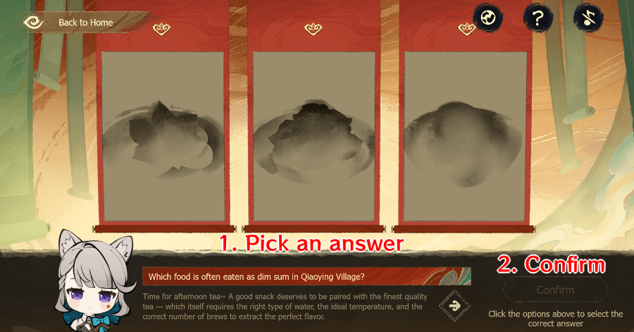 Genshin - Dancing Beasts - Select the Correct Answer