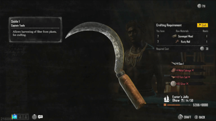 Skull and Bones - Sickle I