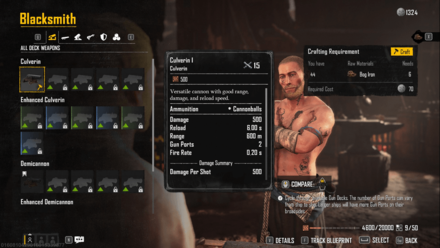 Skull and Bones - Culverin