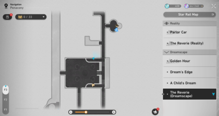 Honkai Star Rail -mullich map
