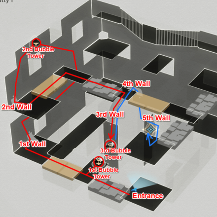 Honkai Star Rail - Dreamwalker Deep Dreamscape Difficulty 1 - Full Map
