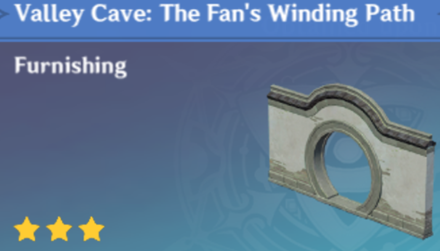 Genshin Impact - How to Get Valley Cave: The Fan