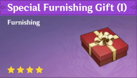 Genshin Impact - How to Get Special Furnishing Gift (I) Furnishing