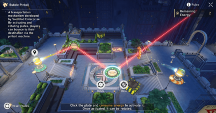 Honkai Star Rail - Shallow Bubble Pinball Difficulty 1 Puzzle Step 2