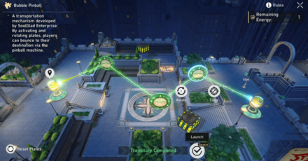 Honkai Star Rail - Shallow Bubble Pinball Difficulty 1 Puzzle Solution