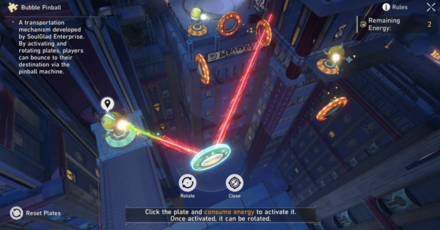 Honkai Star Rail - Deep Bubble Pinball Difficulty 1 Puzzle 1 Step 1