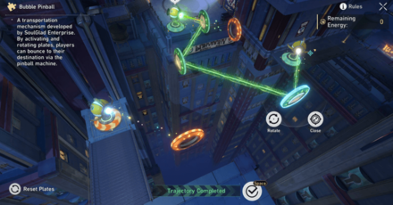 Honkai Star Rail - Deep Bubble Pinball Difficulty 1 Puzzle 2 Solution