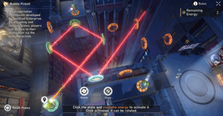 Honkai Star Rail - Deep Bubble Pinball Difficulty 2 Puzzle 2 Step 4