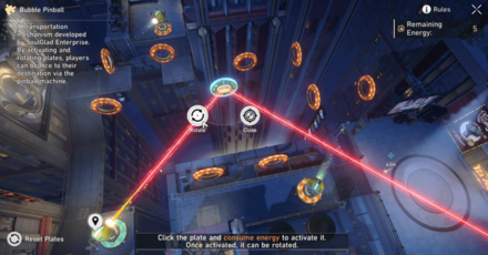 Honkai Star Rail - Deep Bubble Pinball Difficulty 2 Puzzle 2 Step 1