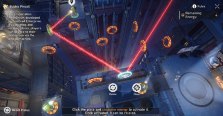 Honkai Star Rail - Deep Bubble Pinball Difficulty 2 Puzzle 1 Step 2