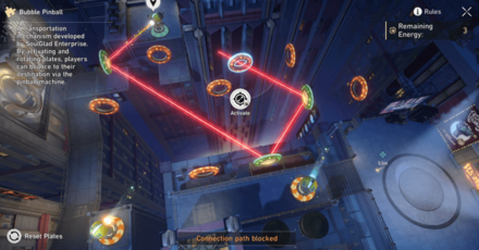 Honkai Star Rail - Deep Bubble Pinball Difficulty 2 Puzzle 1 Step 4