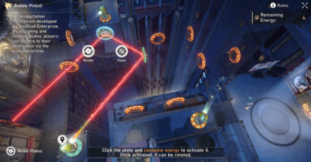 Honkai Star Rail - Deep Bubble Pinball Difficulty 2 Puzzle 2 Step 2