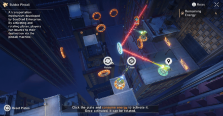 Honkai Star Rail - Deep Bubble Pinball Difficulty 4 Puzzle 2 Step 1