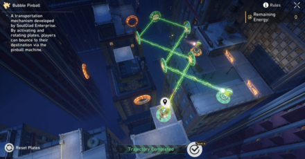 Honkai Star Rail - Deep Bubble Pinball Difficulty 4 Puzzle 1 Solution