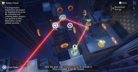 Honkai Star Rail - Deep Bubble Pinball Difficulty 4 Puzzle 1 Step 2