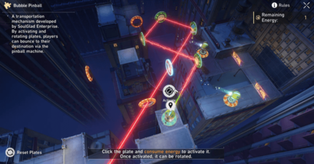 Honkai Star Rail - Deep Bubble Pinball Difficulty 4 Puzzle 1 Step 5