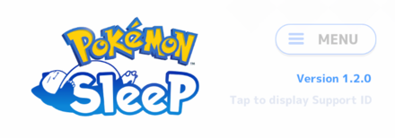 Pokemon Sleep - Version 1.2.0