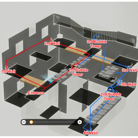 Honkai Star Rail - Dreamwalker Deep Dreamscape Difficulty 2 - Full Map 1