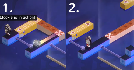 Star Rail - Dream Ticker Shallow Dreamscape 1 - Rotate the Orange Block