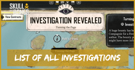 Skull and Bones - Investigations