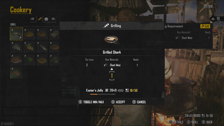 Skull and Bones - Grilled Food